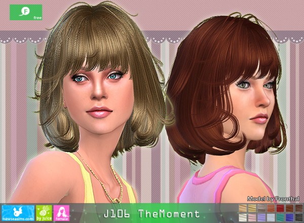  NewSea: J106 The Moment free hairstyle