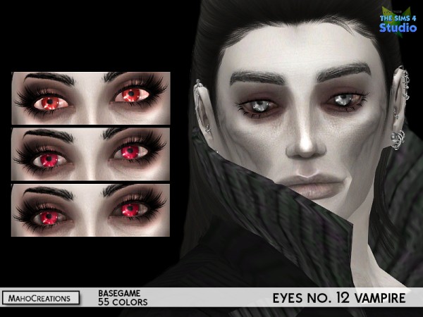  The Sims Resource: Vampire Eyes by MahoCreations