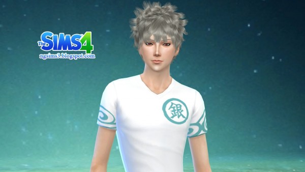  NG Sims 3: Gintoki T Shirt