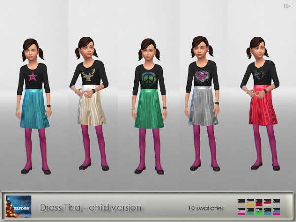  Elfdor: Dress Tina   child version