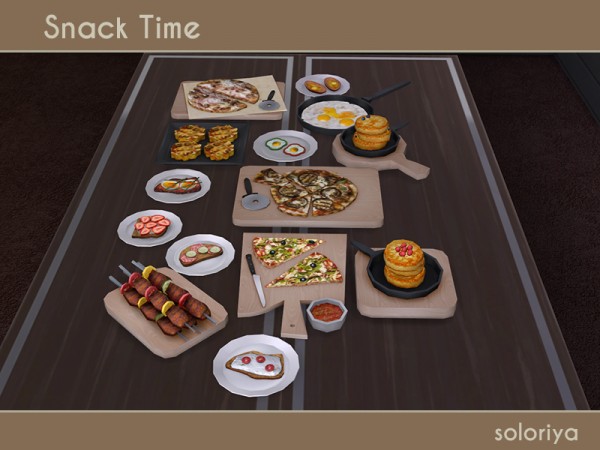  The Sims Resource: Snack Time by soloriya