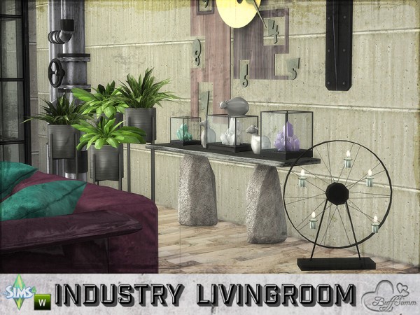  The Sims Resource: Livingroom Industry by BuffSumm