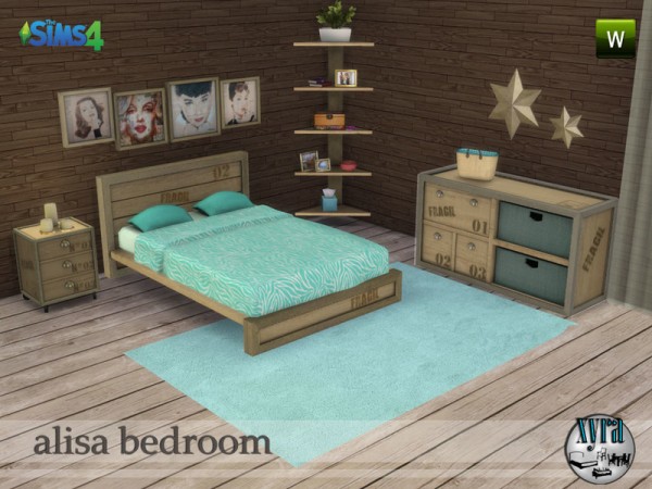  The Sims Resource: Alins bedroom set by xyra