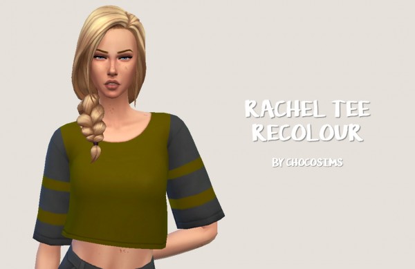  Choco Sims: Rachel tee