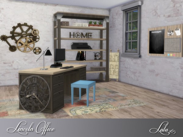  The Sims Resource: Lincoln Office by Lulu265