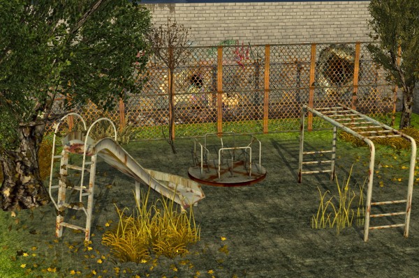  Sims 4 Designs: Sixbullets Rusty Playground