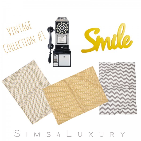  Sims4Luxury: Vintage collection 1