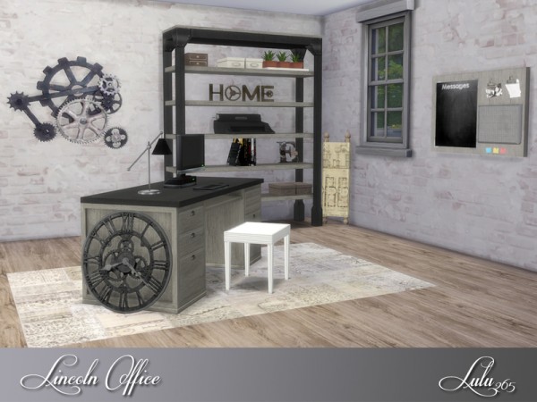  The Sims Resource: Lincoln Office by Lulu265