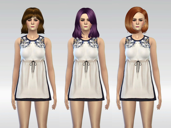  The Sims Resource: The Pristine Dress by McLayneSims