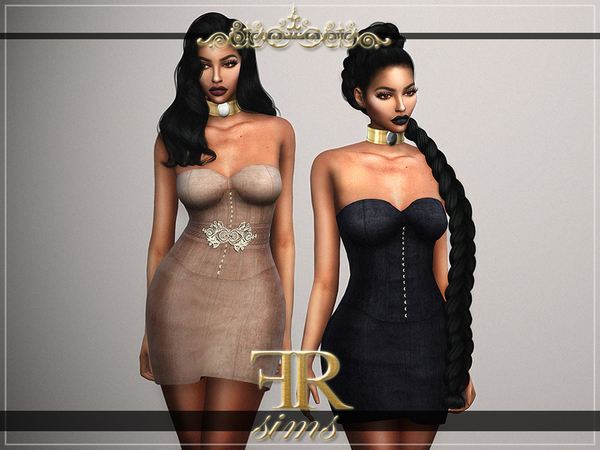  The Sims Resource: Empress Dress by FashionRoyaltySims