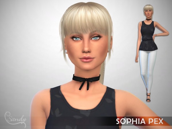  The Sims Resource: Sophia Pex by sand y
