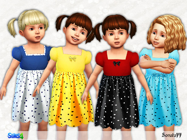  The Sims Resource: Toddler` dress 01 by Sonata77