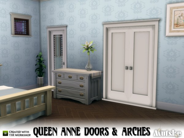  The Sims Resource: Queen Anne Doors and Arches by mutske