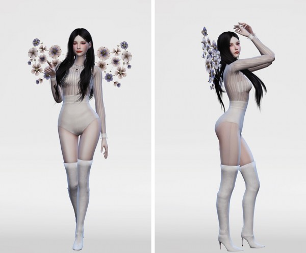  Flower Chamber: VS inspired poses set
