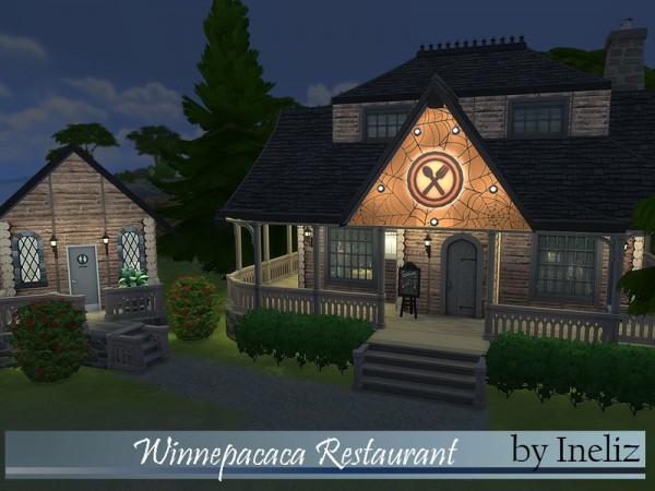  The Sims Resource: Winnepacaca Restaurant by Ineliz