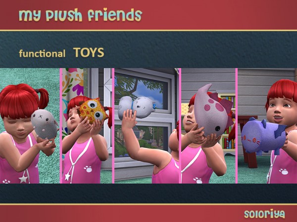  The Sims Resource: My Plush Friends by soloriya