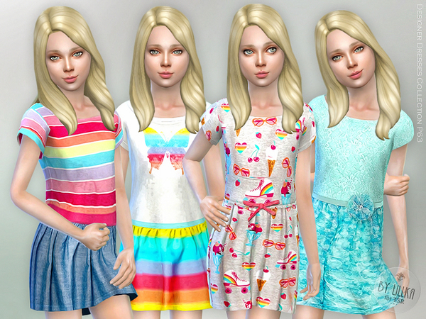  The Sims Resource: Designer Dresses Collection P63 by lillka