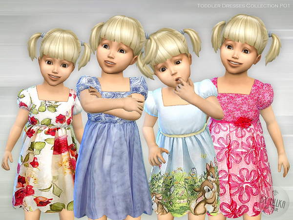  The Sims Resource: Toddler Dresses Collection P01 by lillka