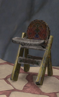  Simsworkshop: Castaway Stories High Chair by BigUglyHag