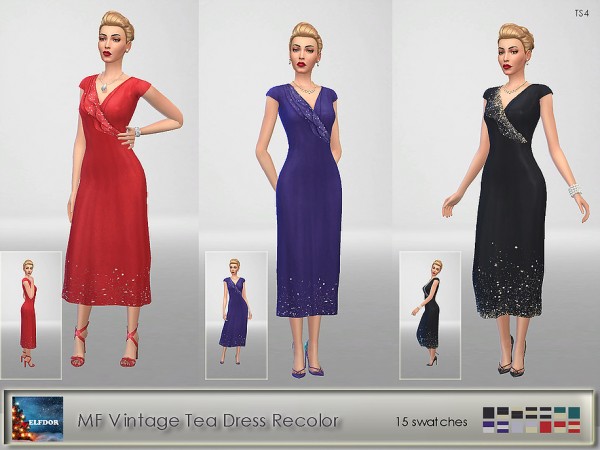  Elfdor: Vintage Tea Dress