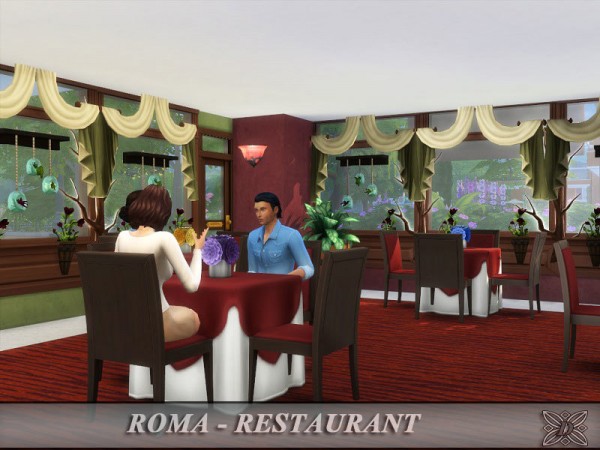  The Sims Resource: Roma   Restaurant by Danuta720