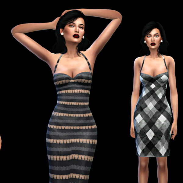  Leo 4 Sims: Monica Dress