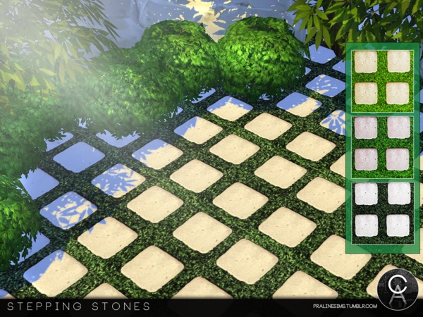  The Sims Resource: Stepping Stones by Pralinesims