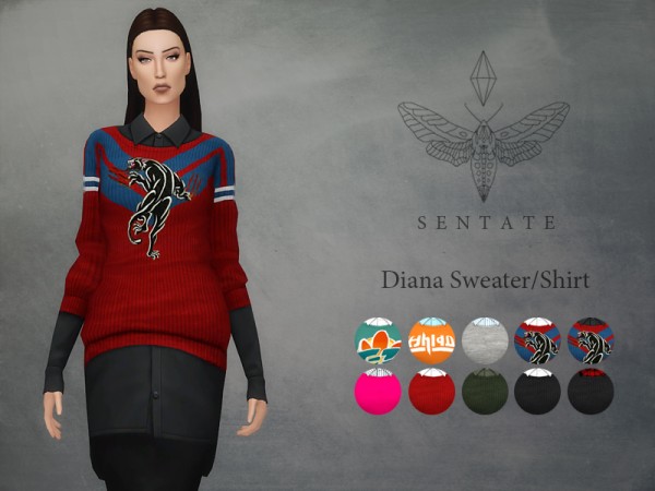  The Sims Resource: Diana Sweater