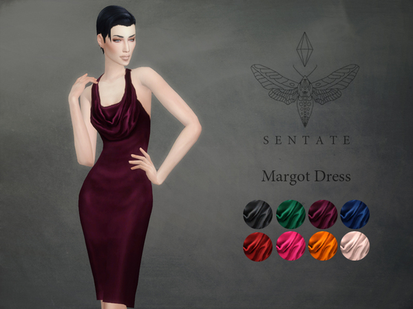 The Sims Resource: Margot dress by sentate