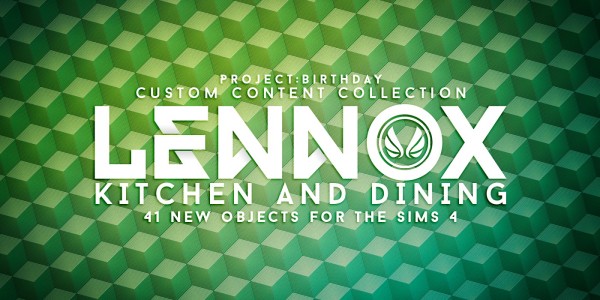  Simsational designs: Lennox Kitchen And Dining Set