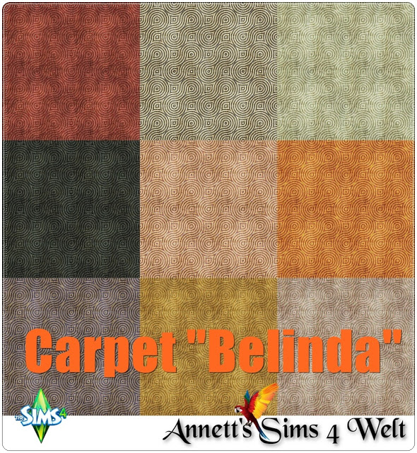  Annett`s Sims 4 Welt: Carpet Belinda