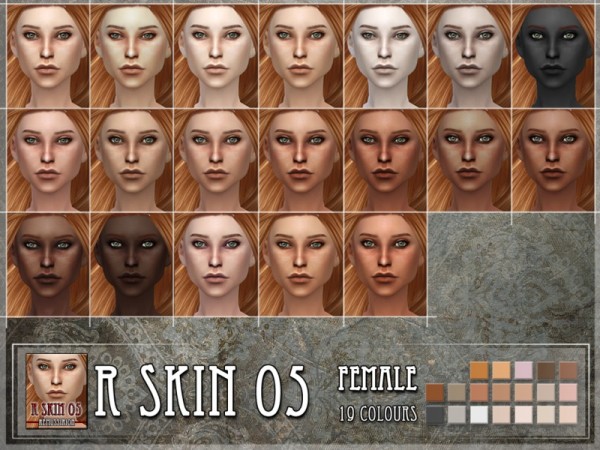  The Sims Resource: R skin 05   female by RemusSirion