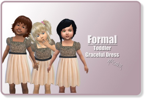  Xmisakix sims: Glamour Dresses and Graceful Dresses