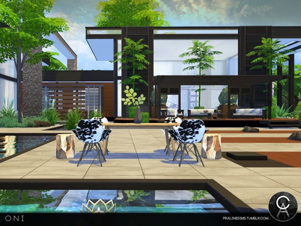  The Sims Resource: Oni house by Pralinesims