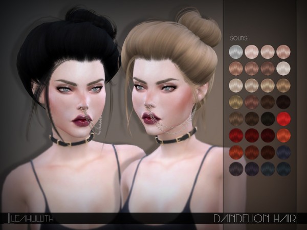  The Sims Resource: LeahLillith Dandelion Hair