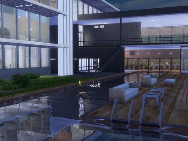  The Sims Resource: Modern Mega Mansion  by caiocesarcms
