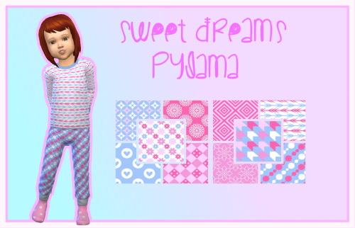 Chillis Sims: Sweet Dreams Pajama