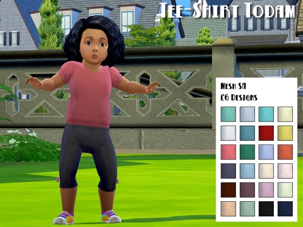  Sims Artists: Tee Shirt Todam