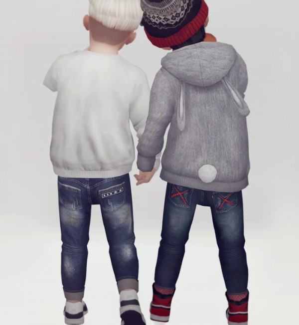  kk sims: Toddlers jeans