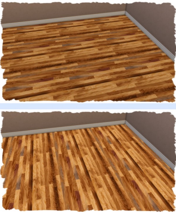  All4Sims: Wooden floor 1 by Chalipo