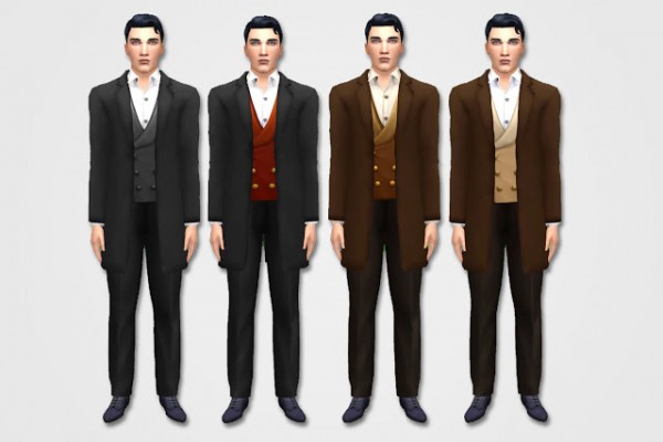  History Lovers Sims Blog: Casual Edwardian Suit