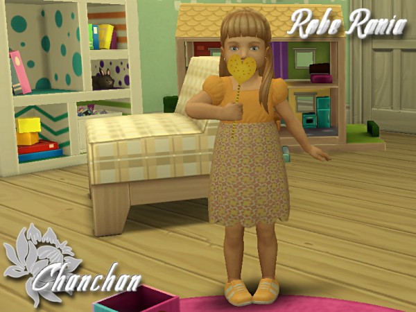  Sims Artists: Rania dress