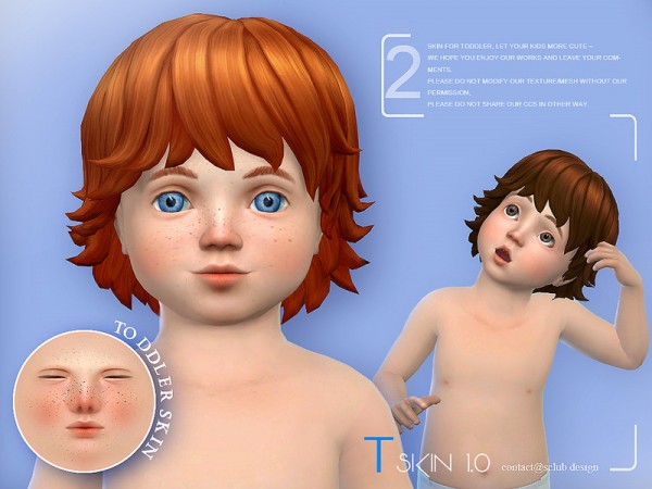  The Sims Resource: WMLL ts4 T skin by S Club