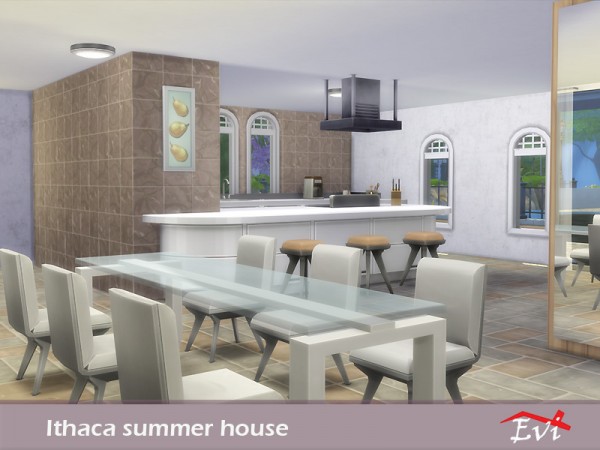  The Sims Resource: Ithaca summer house by evi