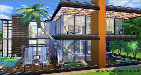  Tanitas Sims: Africa modern house