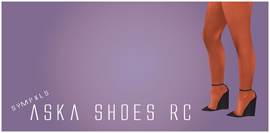  Simsworkshop: Sympxls Aska Shoes