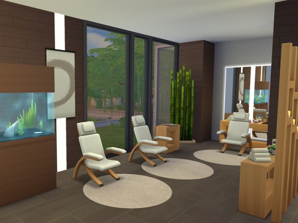 The Sims Resource: Contemporary Fitness and Spa by Chromie