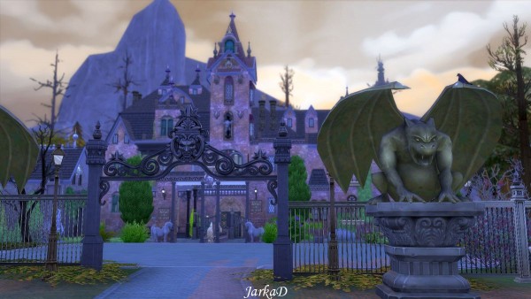  JarkaD Sims 4: Vampire Mansion