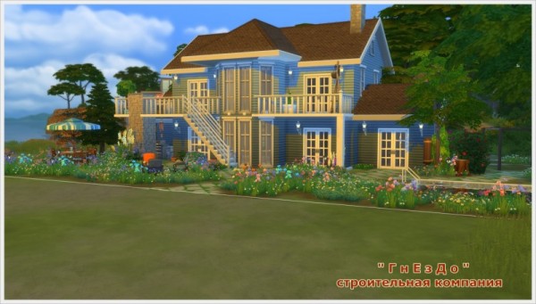  Sims 3 by Mulena: Cottage by the Sea Frame