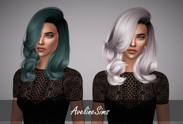  Aveline Sims: Stealthic`s Erratic unnatural hair retextured